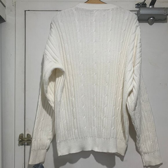 VINTAGE CAPE ISLE KNITTERS COTTON PATTERN SWEATERS SIZE XL - Picture 13 of 15